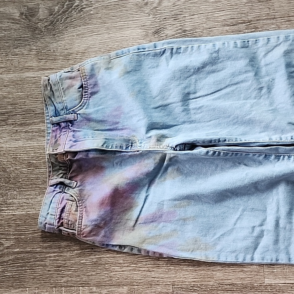 Boohoo paint splash jeans